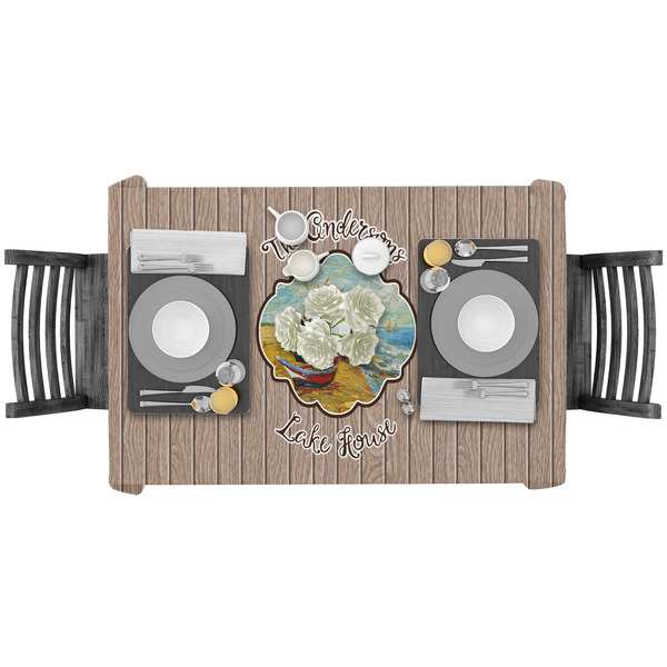 Lake House Rectangular Tablecloths - LIFESTYLE