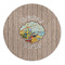 Lake House 5' Round Indoor Area Rug (Personalized)