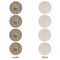 Lake House Round Linen Placemats - APPROVAL Set of 4 (single sided)