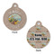 Lake House Round Pet ID Tag - Large - Approval