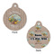 Lake House Round Pet Tag - Front & Back