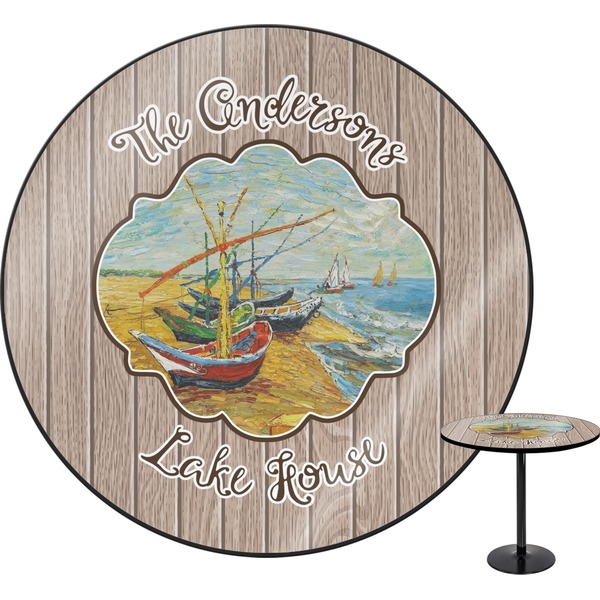 Custom Lake House Round Table (Personalized)