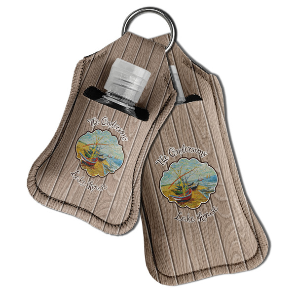 Lake House Sanitizer Holder Keychain - Both in Case (PARENT)