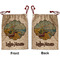 Lake House Santa Sack - Front & Back (Personalized)