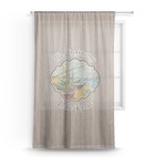 Lake House Sheer Curtain - 50"x84" (Personalized)