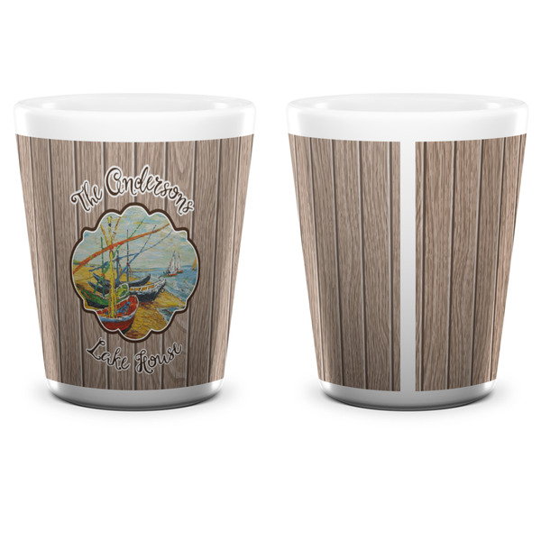 Lake House Shot Glass - White - APPROVAL