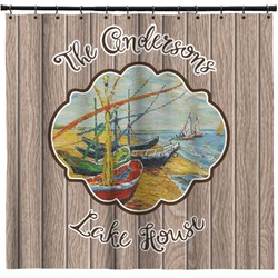 Lake House Shower Curtain - Custom Size (Personalized)