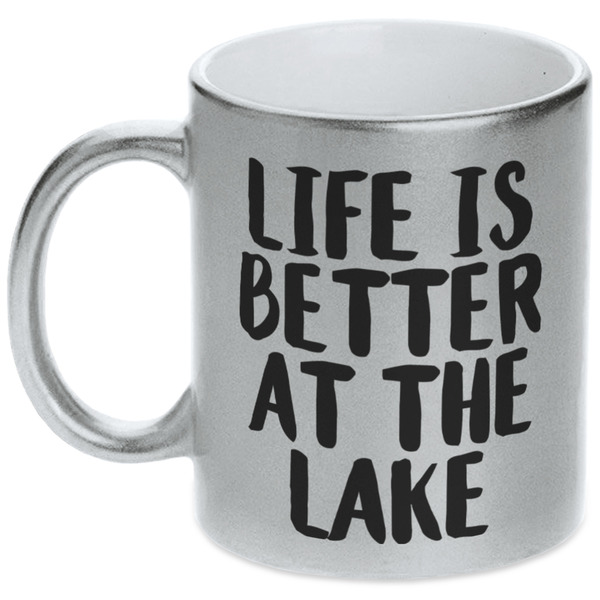 Lake House Silver Mug - Main