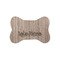 Lake House Bone Shaped Dog Food Mat (Small) (Personalized)