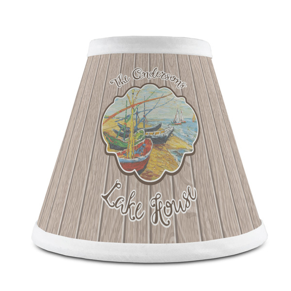 Custom Lake House Chandelier Lamp Shade (Personalized)