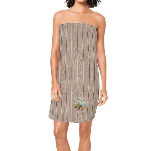 Custom Lake House Spa / Bath Wrap w/ Name or Text