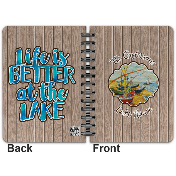 Lake House Spiral Journal 5 x 7 - Apvl