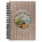 Lake House Spiral Notebook - 7x10 w/ Name or Text