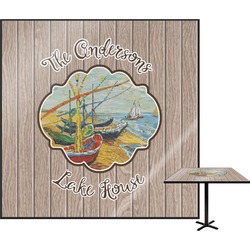 Lake House Square Table Top (Personalized)