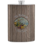 Lake House Stainless Steel Flask (Personalized)