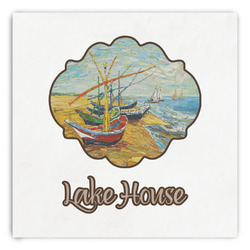 Lake House Paper Dinner Napkins (Personalized)