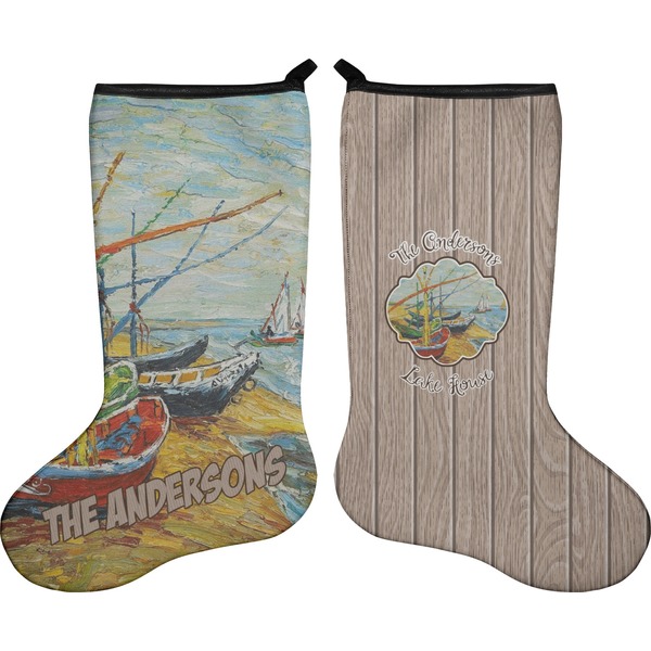 Lake House Stocking - Double-Sided - Approval