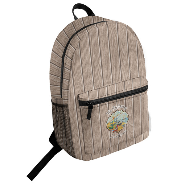 Custom Lake House Student Backpack (Personalized)