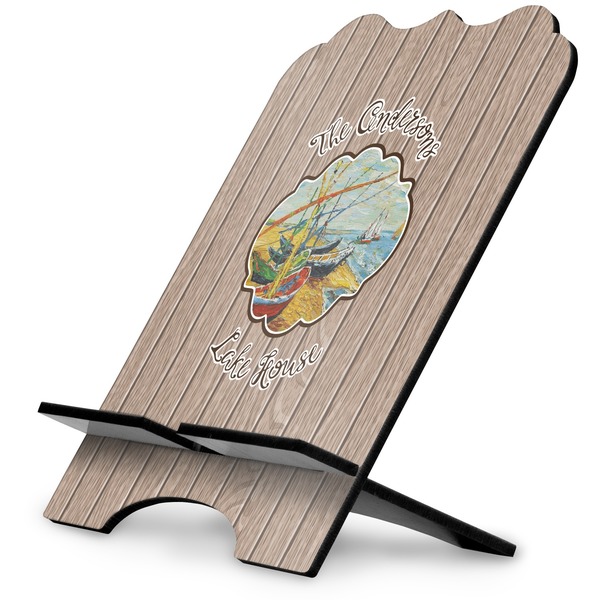 Custom Lake House Stylized Tablet Stand (Personalized)