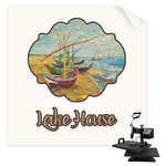 Lake House Sublimation Transfer - Baby / Toddler (Personalized)