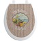 Lake House Toilet Seat Decal (Personalized)