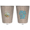 Lake House Trash Can White - Front and Back - Apvl