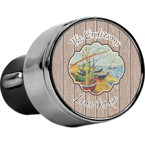 Custom Lake House USB Car Charger (Personalized)