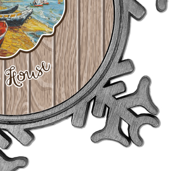 Lake House Vintage Snowflake - Detail