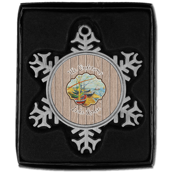 Lake House Vintage Snowflake - In box