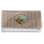 Lake House Vinyl Checkbook Cover (Personalized)