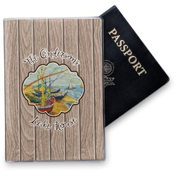 Lake House Vinyl Passport Holder (Personalized)