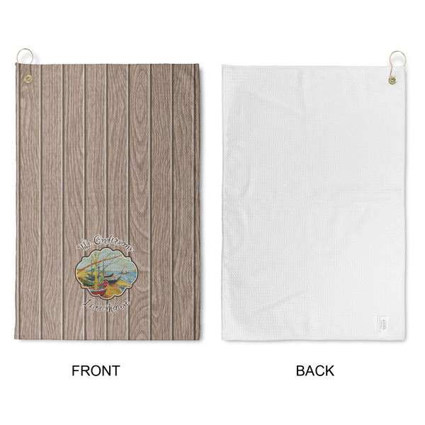 Lake House Waffle Weave Golf Towel - Approval