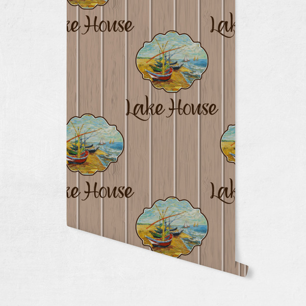 Lake House Wallpaper on Wall