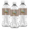 Lake House Water Bottle Labels - Front View
