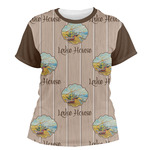 Lake House Women's Crew T-Shirt - 2X Large (Personalized)