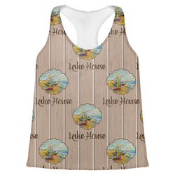 Lake House Womens Racerback Tank Top (Personalized)