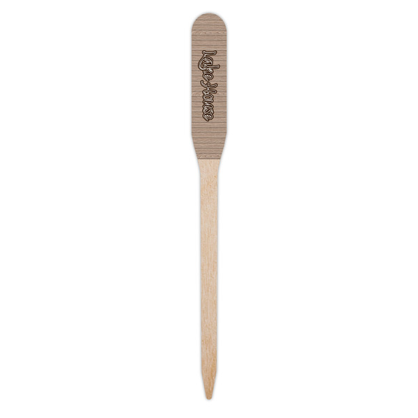 Lake House Wooden Food Pick - Paddle - Single Pick