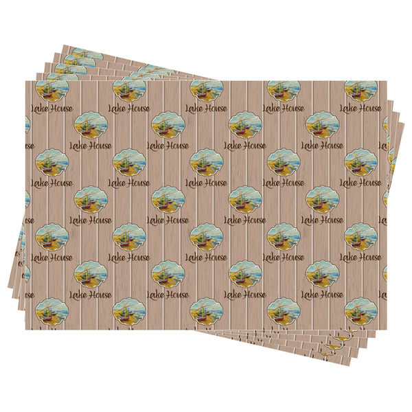Lake House Wrapping Paper - Front & Back - Sheets Approval