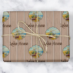 Lake House Wrapping Paper (Personalized)