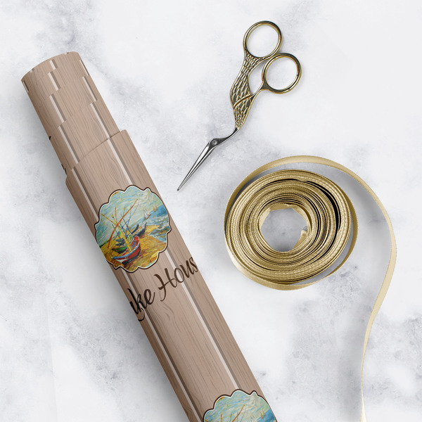 Lake House Wrapping Paper Rolls - Lifestyle 1