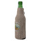Lake House Zipper Bottle Cooler - ANGLE (bottle)