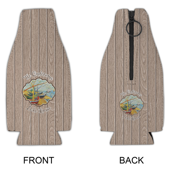 Lake House Zipper Bottle Cooler - APPROVAL