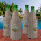 Lake House Zipper Bottle Cooler - Set of 4 - LIFESTYLE