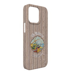 Lake House iPhone Case - Plastic - iPhone 13 Pro Max (Personalized)