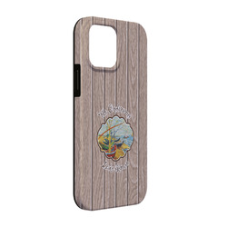 Lake House iPhone Case - Rubber Lined - iPhone 13 Pro (Personalized)