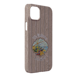 Lake House iPhone Case - Plastic - iPhone 14 Pro Max (Personalized)