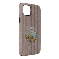 Lake House iPhone Case - Rubber Lined - iPhone 14 Pro Max (Personalized)