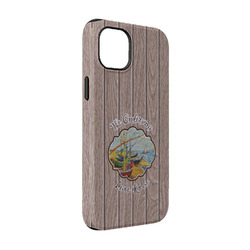 Lake House iPhone Case - Rubber Lined - iPhone 14 Pro (Personalized)