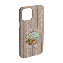 Lake House iPhone Case - Plastic - iPhone 15 (Personalized)