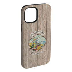Lake House iPhone Case - Rubber Lined - iPhone 15 Plus (Personalized)